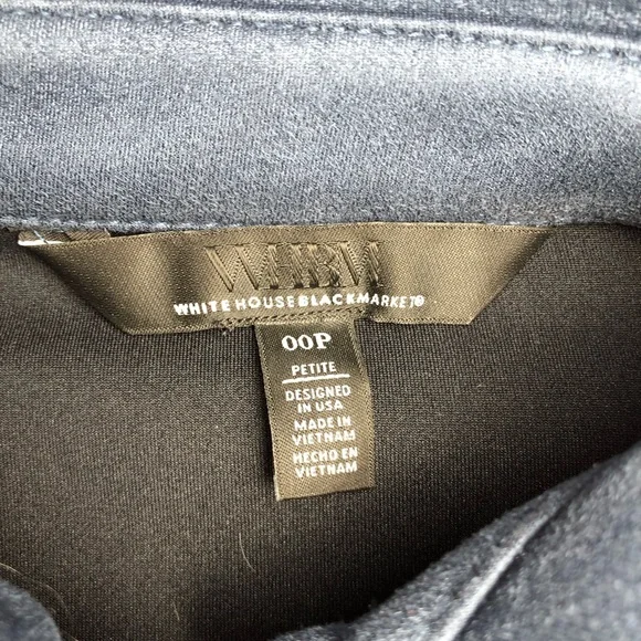 White House Black Market (WHBM) Long Sleeve Faux Suede Shacket Dress - Picture 9 of 12